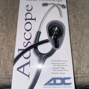 Adscope Stethoscope Black